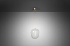  Asea Swedish Modern Hanging Lamp by ASEA Sweden 1940s - 4384504