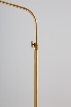  Asea Swedish Modern Midcentury Floor Lamp in Brass by ASEA 1940s - 1181753