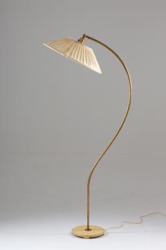  Asea Swedish Modern Midcentury Floor Lamp in Brass by ASEA 1940s - 1854898