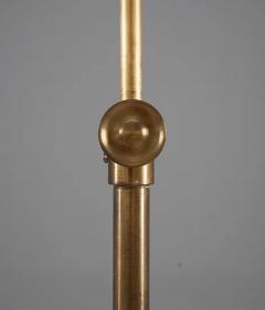  Asea Swedish Modern Midcentury Floor Lamp in Brass by ASEA 1940s - 2411556