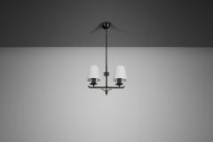  Asea Two Armed Art Deco Hanging Lamp by ASEA Sweden 1930s - 4333094