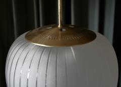  Aseda Glasbruk A pair of extra large pendants produced by Asea  - 4376686