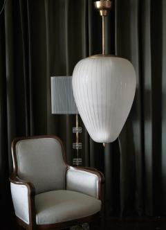  Aseda Glasbruk A pair of extra large pendants produced by Asea  - 4376689