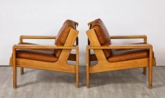  Asko Bonanza Pair of Lounge Chairs by Esko Pajamies for Asko Finland 1960s - 2923856