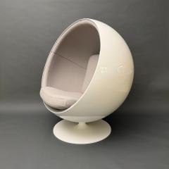  Asko Original Asko Ball Chair Eero Aarnio White and Gray Finland 1960s - 4645740