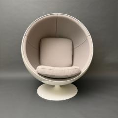  Asko Original Asko Ball Chair Eero Aarnio White and Gray Finland 1960s - 4645741