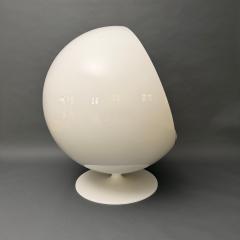  Asko Original Asko Ball Chair Eero Aarnio White and Gray Finland 1960s - 4645743