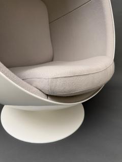  Asko Original Asko Ball Chair Eero Aarnio White and Gray Finland 1960s - 4645748
