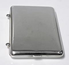  Asprey Asprey Sterling Silver Card Case London 1966  - 3275168