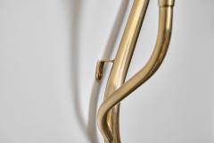  Astra Pair of Branch Shaped Brass Wall Lights for Astra Norway Mid 20th Century - 4610869