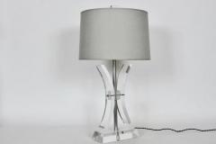 Astrolite Herb Ritts for Astrolite Clear Acrylic Table Lamp 1970s - 2984841