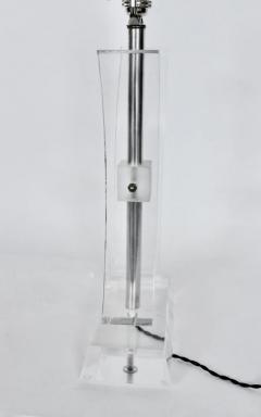  Astrolite Herb Ritts for Astrolite Clear Acrylic Table Lamp 1970s - 2984849