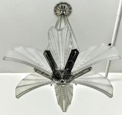  Atelier E J G French Art Deco Chandelier Pendant by Atelier E J G - 3941614