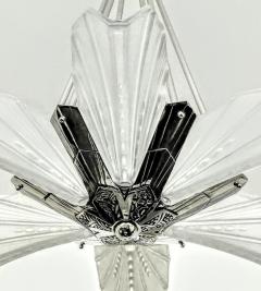  Atelier E J G French Art Deco Chandelier Pendant by Atelier E J G - 3941615