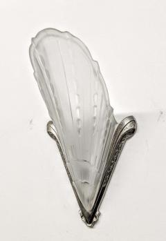  Atelier E J G Pair of French Art Deco Wall Sconces by E J G  - 3942042