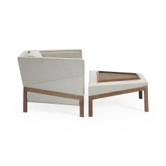  Atelier Purcell Bias Lounge Chair - 1814140