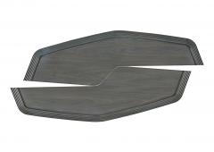  Atelier Purcell Serpentine Wood Coffee Table - 4773881