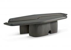  Atelier Purcell Serpentine Wood Coffee Table - 4773886