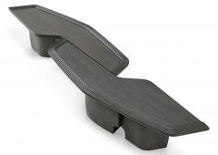  Atelier Purcell Serpentine Wood Coffee Table - 4773887