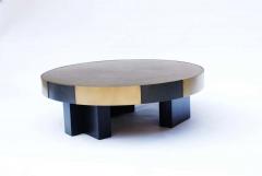  Atelier Stefan Leo Phaux Brass Coffee Table Signed by Stefan Leo - 1478884