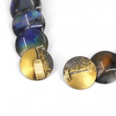  Atelier Zobel Spectrolite Labradorite Gold Oxidized Silver Disc Necklace Atelier Zobel 2026 - 4711333