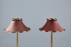  Atelje Lyktan Floor Lamps in Brass and Leather Model Anna by Anna Ehrner for Atelj Lyktan - 1433855