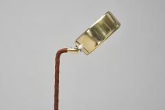  Atelje Lyktan Leather Floor Lamp by Atelj Lyktan Sweden second half of the 20th century - 4240209