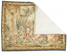  Aubusson Antique Aubusson Beauvais Pictorial French Tapestry 49 x 63 - 4241304