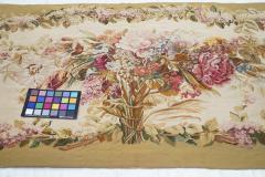  Aubusson Antique Aubusson Beauvais Tapestry 22 x 46 - 4241266