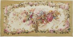  Aubusson Antique Aubusson Beauvais Tapestry 22 x 46 - 4242254