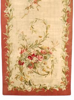  Aubusson Antique French Aubusson 1 of pair 36 x 9 11  - 4241746