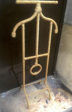  Audoux Minet Audoux Minet Rare Rope Coat Rack - 403746