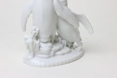  Augarten Porcelain Factory Augarten Porcelain Factory Figure of 2 Penguins 1930 Austria - 2894501