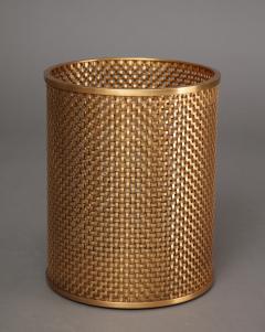  Augstell Studios The Woven Metal Basket - 4752579