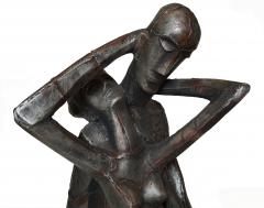  Austin Productions Austin Productions Brutalist Large Sculpture Lovers Man Woman Gothic Frakenstein - 1789247