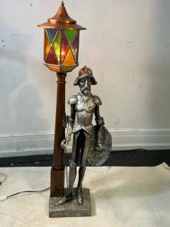  Austin Productions MONUMENTAL RARE THE OLD CONQUISTADOR LAMP BY AUSTIN PRODUCTIONS 1967 - 3048735