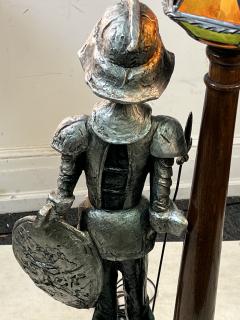  Austin Productions MONUMENTAL RARE THE OLD CONQUISTADOR LAMP BY AUSTIN PRODUCTIONS 1967 - 3048744