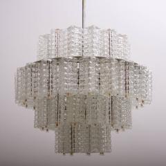  Austrolux Leuchten One of Six Huge and Rare Glass Chandeliers by Austrolux - 550427