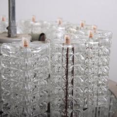  Austrolux Leuchten One of Six Huge and Rare Glass Chandeliers by Austrolux - 550430