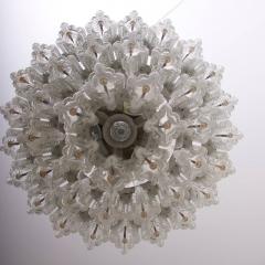 Austrolux Leuchten One of Six Huge and Rare Glass Chandeliers by Austrolux - 550431