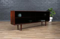  Axel Christensen Axel Christiansen Rosewood Smoke Glass Bookcase for Aco Mobler - 4138021
