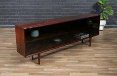  Axel Christensen Axel Christiansen Rosewood Smoke Glass Bookcase for Aco Mobler - 4138022