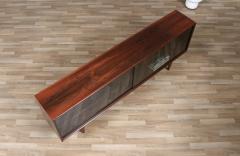  Axel Christensen Axel Christiansen Rosewood Smoke Glass Bookcase for Aco Mobler - 4138023