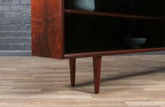  Axel Christensen Axel Christiansen Rosewood Smoke Glass Bookcase for Aco Mobler - 4138025