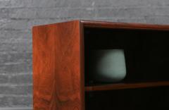  Axel Christensen Axel Christiansen Rosewood Smoke Glass Bookcase for Aco Mobler - 4138026