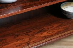  Axel Christensen Axel Christiansen Rosewood Smoke Glass Bookcase for Aco Mobler - 4138027