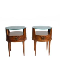  Axel Larson Bedside Tables Side Tables in Mahogany by Axel Larsson 1940s for Bodafors - 4686639