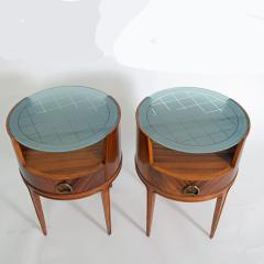  Axel Larson Bedside Tables Side Tables in Mahogany by Axel Larsson 1940s for Bodafors - 4686642