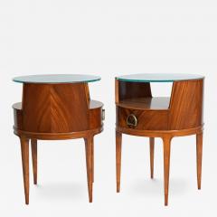 Axel Larson Bedside Tables Side Tables in Mahogany by Axel Larsson 1940s for Bodafors - 4688517