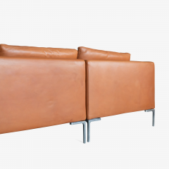  B B Italia B B Italia Charles Sectional in Cognac Leather by Antonio Citterio - 1368185